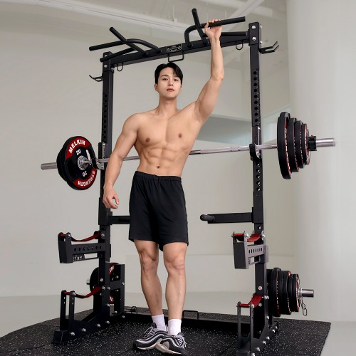 멜킨 미니 하프랙 가정용 헬스기구머신 스쿼트랙 멀티 파워랙 웨이트 홈짐세트 퍼포먼스드림